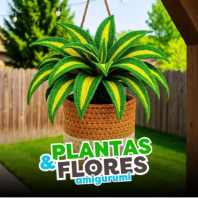 +100 Plantas & Flores Amigurumi