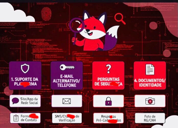 Como Recuperar senhas sem Gmail