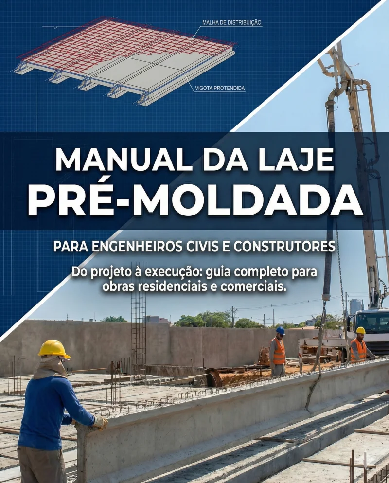Economize com lajes pré moldadas!