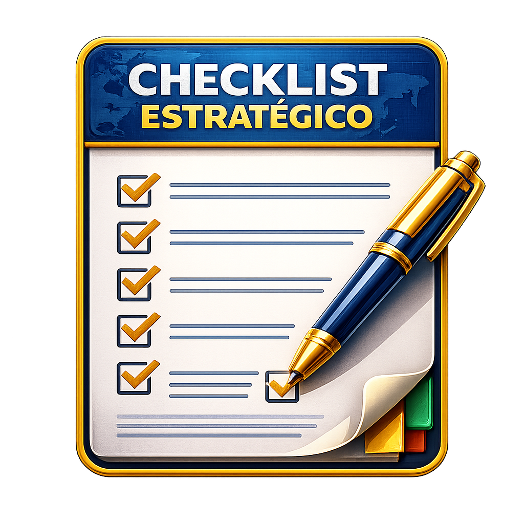 Checklist Estratégico – Plano de Preparação para Mudança Internacional