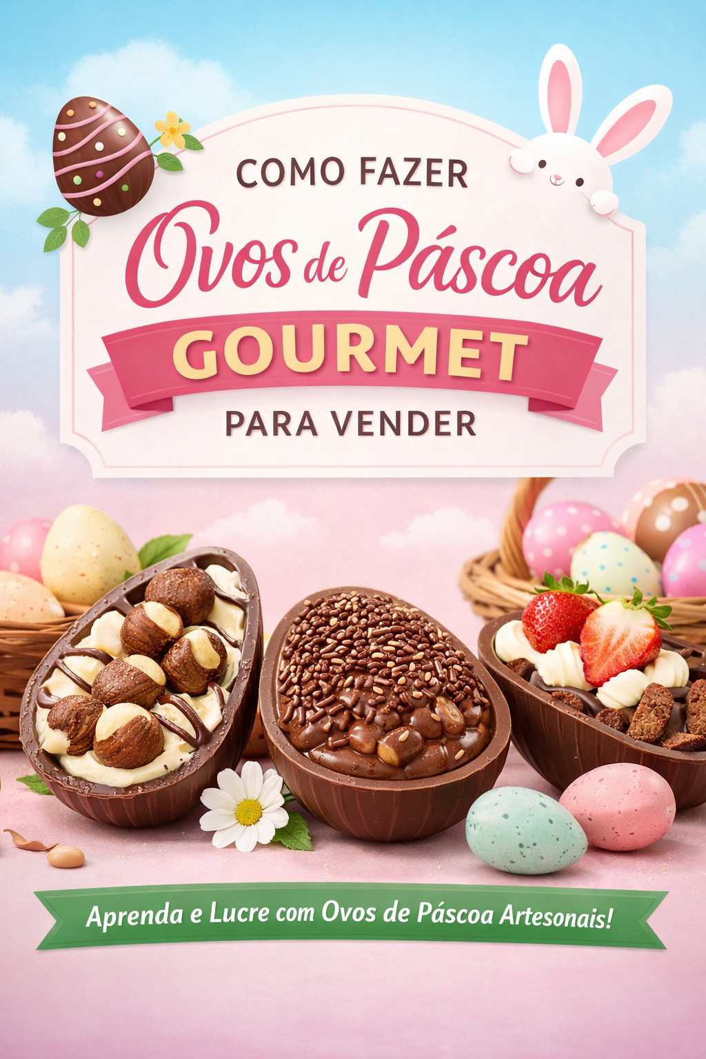 Como Fazer Ovos de Páscoa Gourmet para Vender